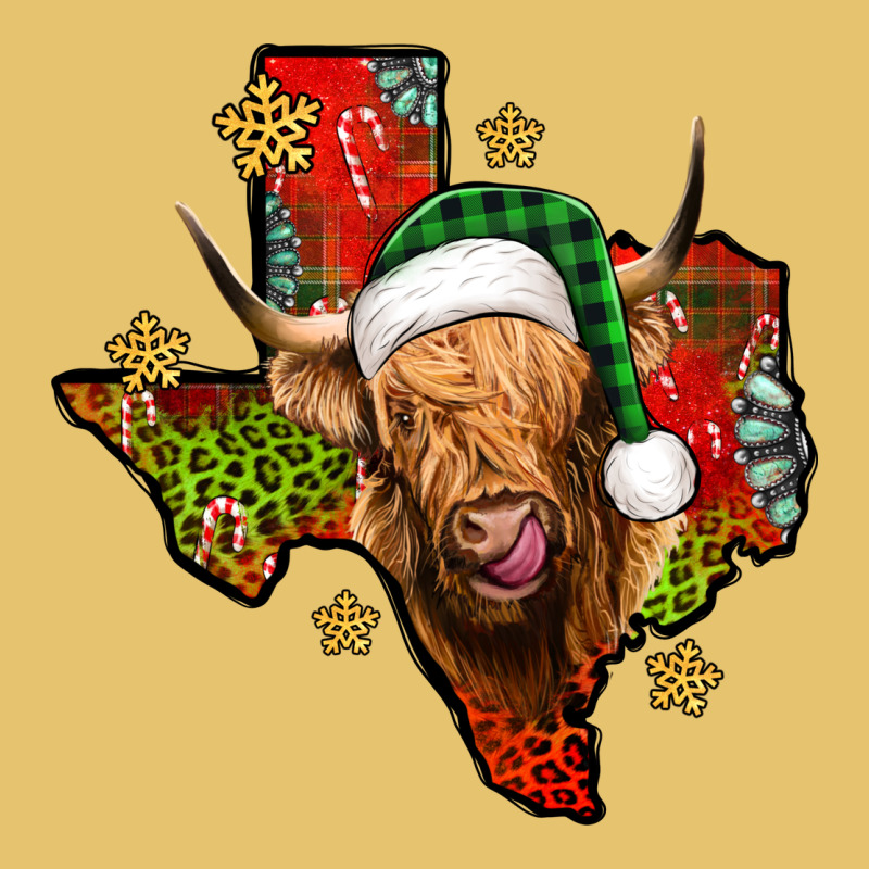 Christmas Texas Highland Cow Premium Sweatshirt by Jasminsmagicworld | Teevron