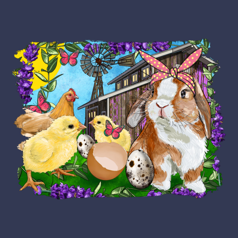 Easter Farm Chicks And Bunny Heavyweight Hoodie by RanaPortraitStore | Teevron