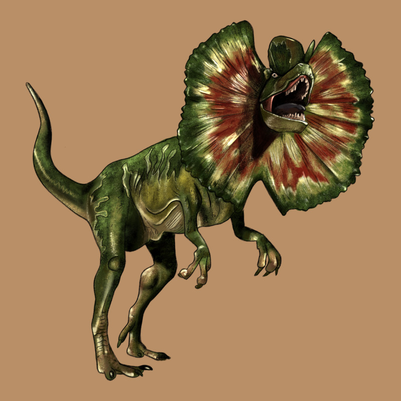 Dilophosaurus Vintage Hoodie by LillyAllenDesigns | Teevron