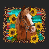 Horse Sunflowers Turquoise Wooden Serape Leopard Premium Hoodie | Teevron