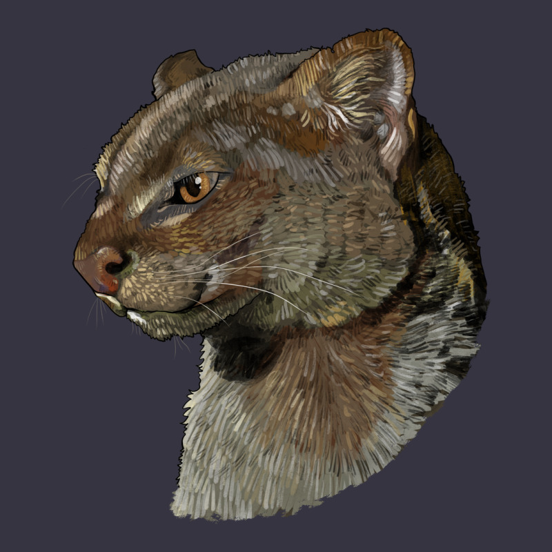 Jaguarundi Head Vintage Hoodie by LillyAllenDesigns | Teevron