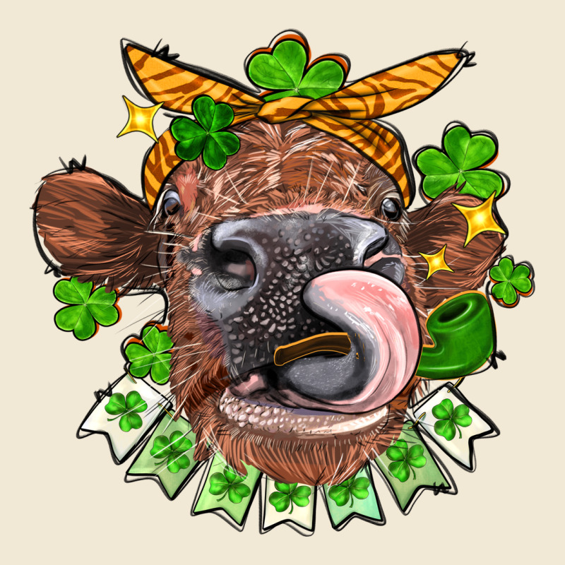 St. Patrick's Day Cow Premium Tee by FaDigitalArtStudio | Teevron