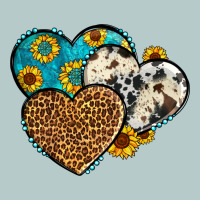 Cowhide Leopard Hearts Heavy Core Tee | Teevron