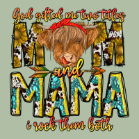 God Gifted Me Two Titles And Mama I Rock Them Both Urban Heavy Tee | Teevron