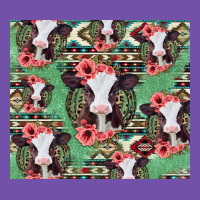 Baby Cow Floral Aztec Tumbler Premium Sweatshirt | Teevron