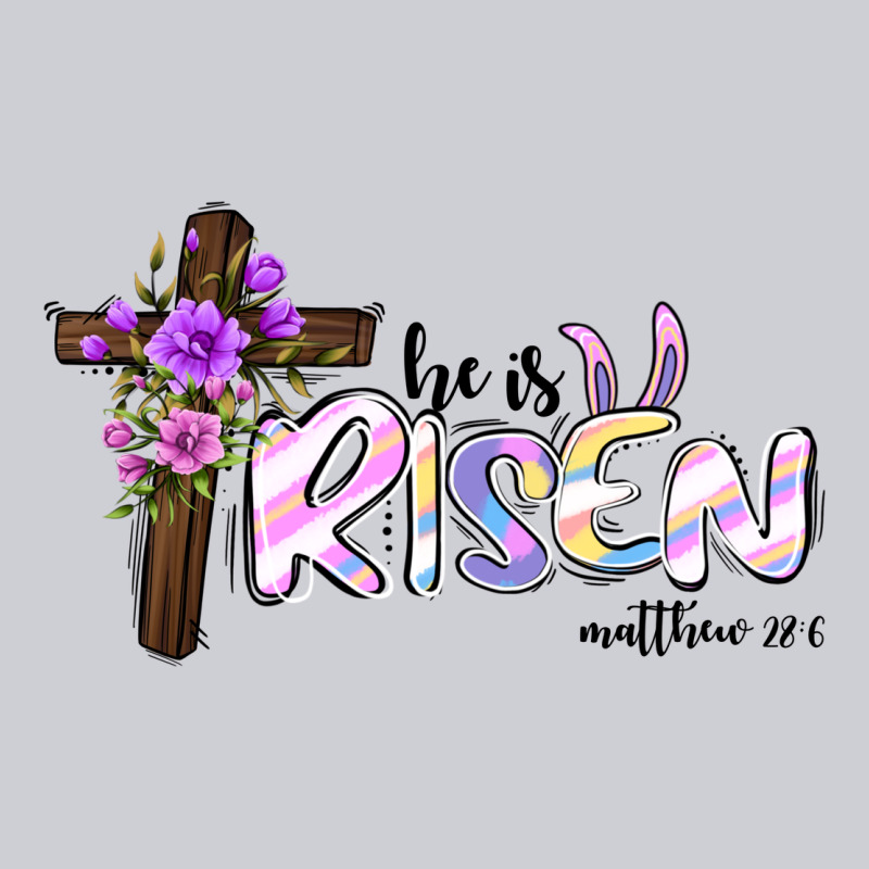 Easter He Is Risen Matthew 28 6 Heavyweight Sweatshirt by Jasminsmagicworld | Teevron