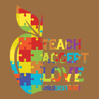 Autism Teach Accept Understand Love Vintage Tee | Teevron