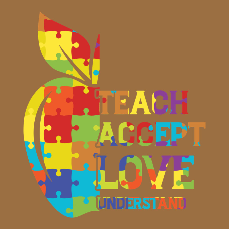 Autism Teach Accept Understand Love Vintage Tee by CowhideDigitalArt | Teevron