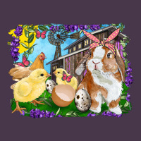 Easter Farm Chicks And Bunny Heavyweight Hoodie | Teevron