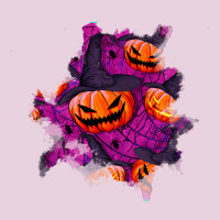 Halloween Pumpkin Patch  3 Ladies Tee | Teevron
