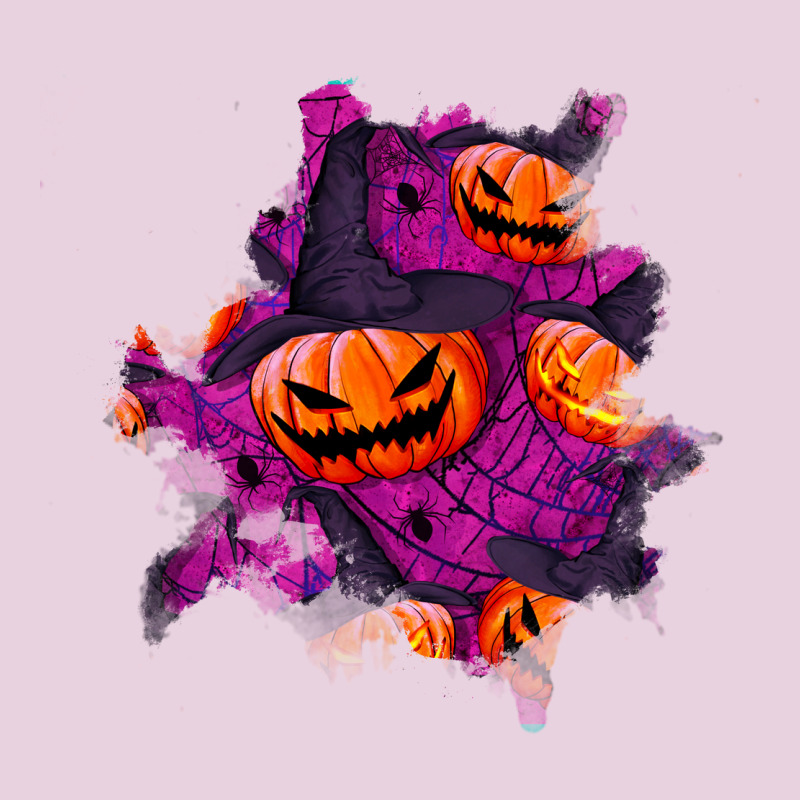 Halloween Pumpkin Patch  3 Ladies Tee by BundleAndBundleShop | Teevron