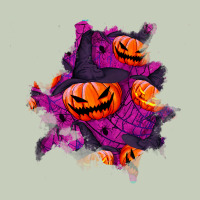 Halloween Pumpkin Patch  3 Ladies Tee | Teevron