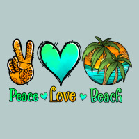 Peace Love Beach Heavy Core Tee | Teevron