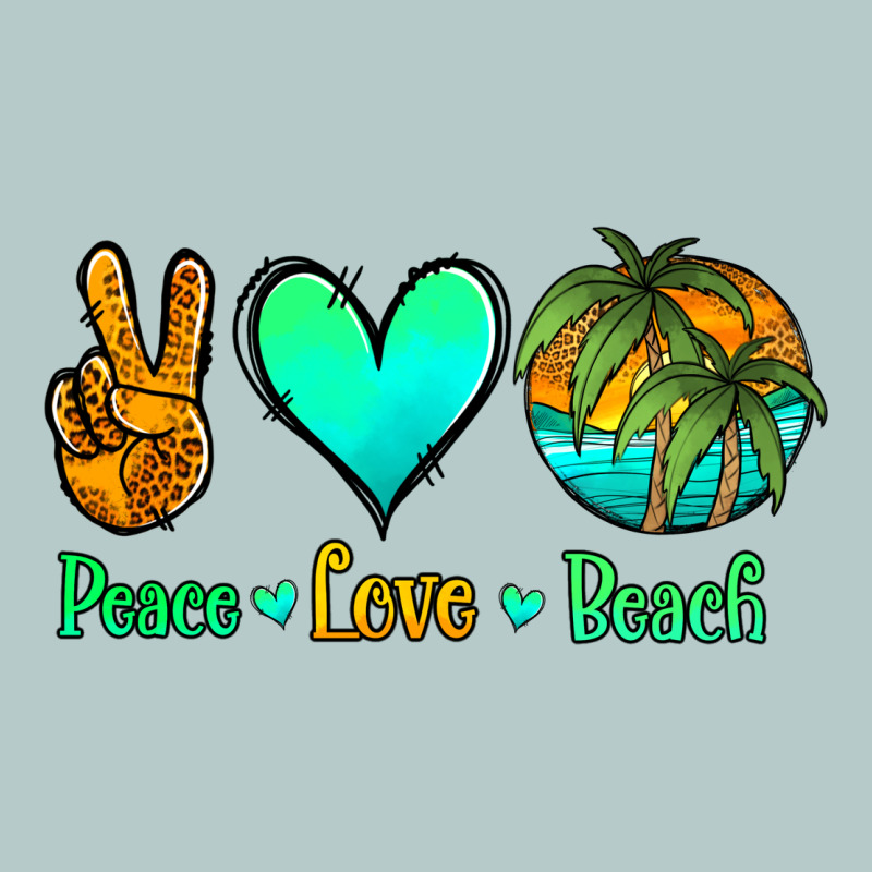 Peace Love Beach Heavy Core Tee by Jasminsmagicworld | Teevron