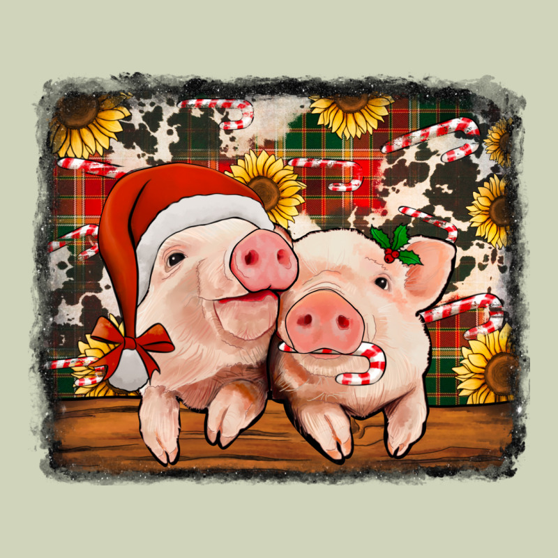 Christmas Pigs Heavyweight Hoodie by Jasminsmagicworld | Teevron