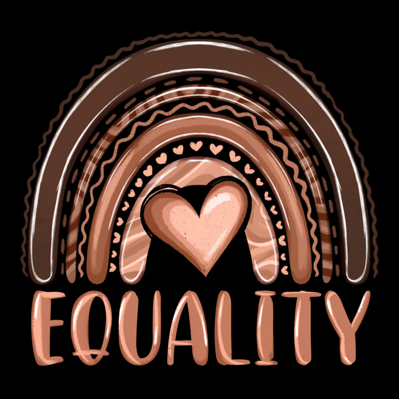 Equality Melanin Rainbow Heavy Core Tee by OliviaCreatesArt | Teevron