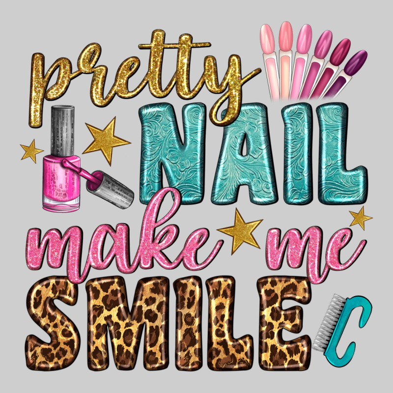 Pretty Nail Make Me Smile Bbs Premium Tee by BundleAndBundleShop | Teevron