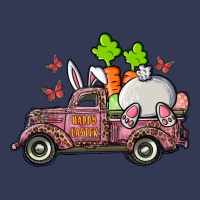 Happy Easter Pink Truck With Bunny Heavyweight Hoodie | Teevron