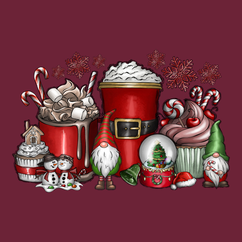 Christmas Coffee Drink Long Sleeve Tee by CowhideDigitalArt | Teevron