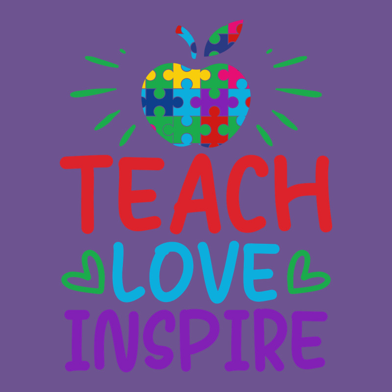 Teach Love Inspire Vintage Tee by CowhideDigitalArt | Teevron