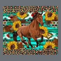 Western Horse Sunflowers Premium Hoodie | Teevron