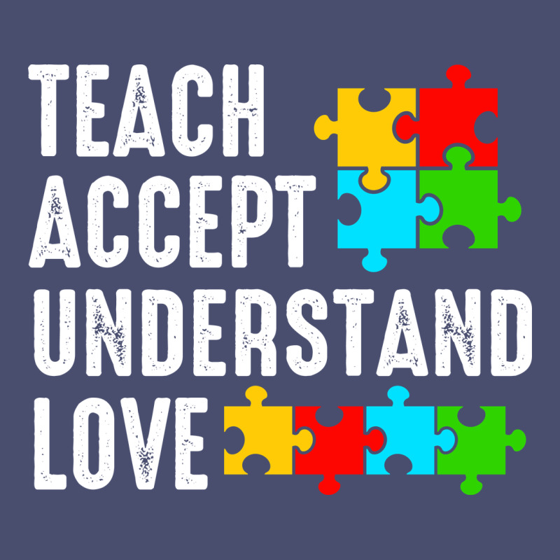 Teach Accept Understand Love Vintage Tee by CowhideDigitalArt | Teevron