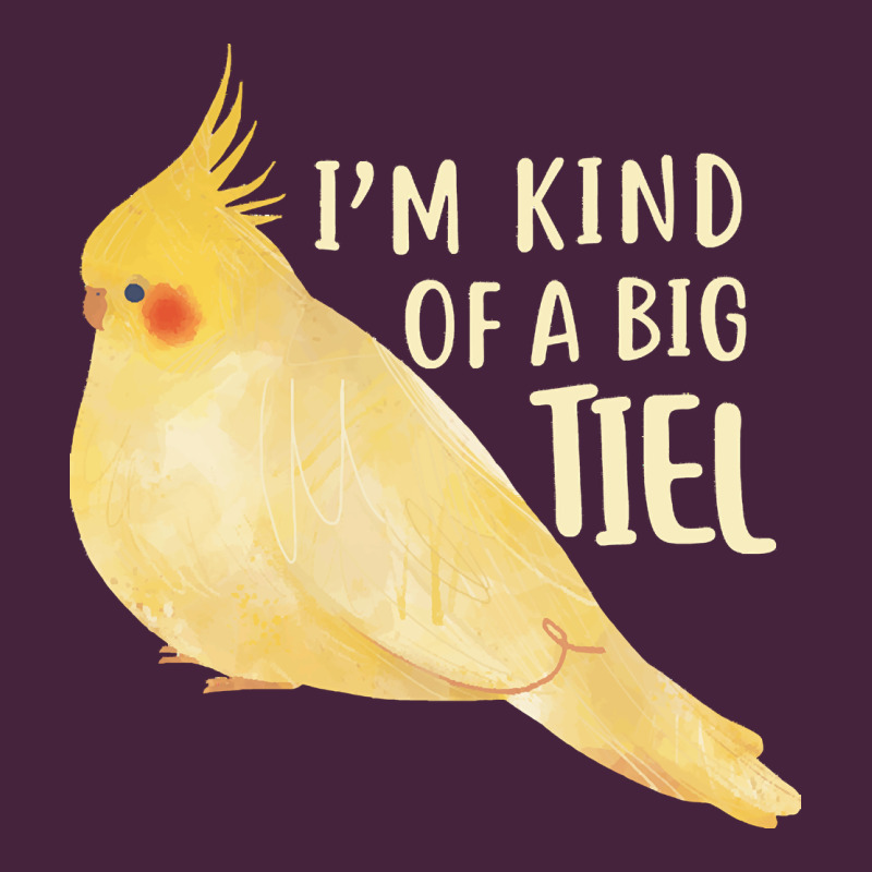 Cockatiel T  Shirt I’m Kind Of A Big Tiel T  Shirt Premium Tee by linhVisuals | Teevron