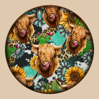 Highland Cow Pattern Heavyweight Sweatshirt | Teevron