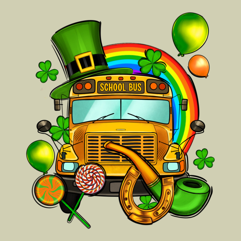 St. Patrick's School Bus Heavy Core Tee by OliviaCreatesArt | Teevron