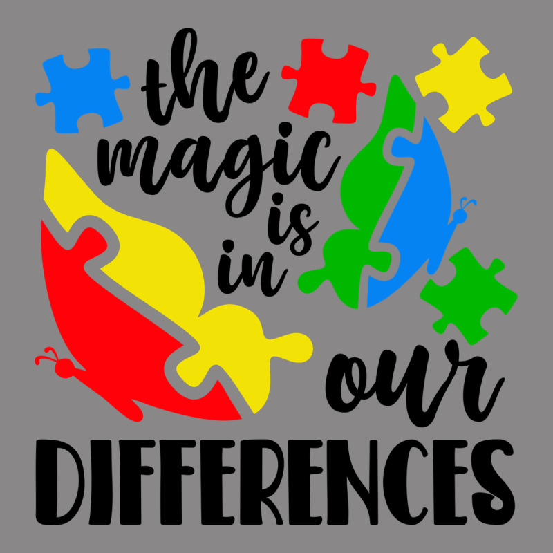 The Magic Is In Our Differences Vintage Tee by CowhideDigitalArt | Teevron