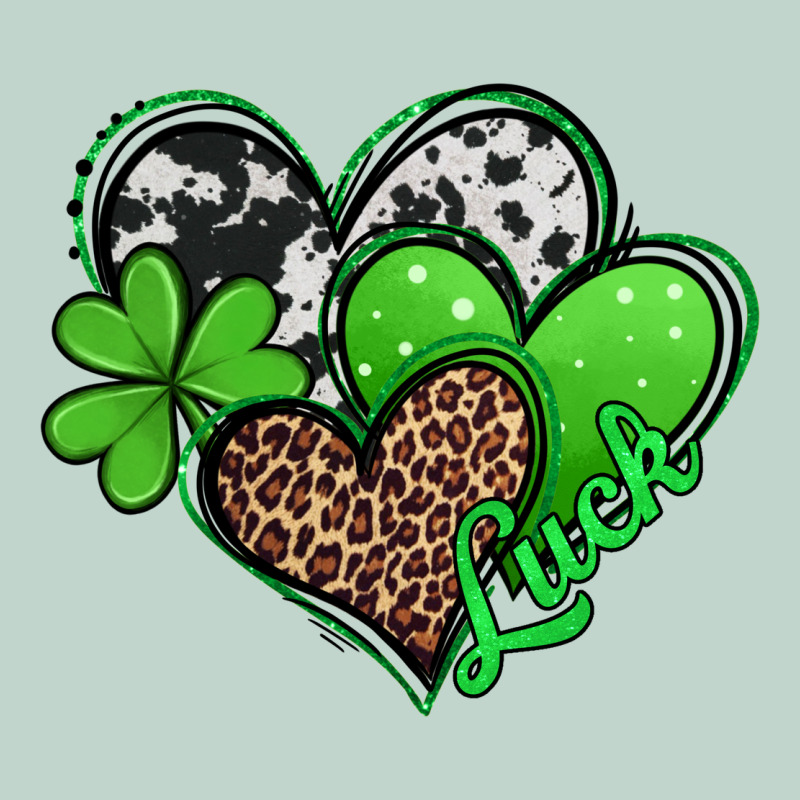 St Patricks Day Hearts Zipper Hoodie by Jasminsmagicworld | Teevron