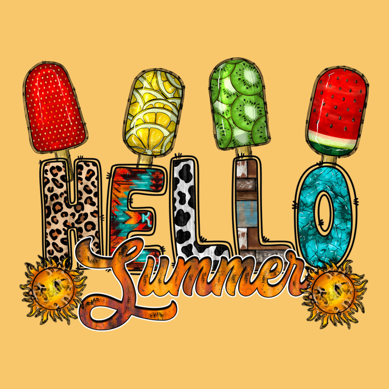 Hello Summer Vintage Hoodie by RacoonDesign | Teevron