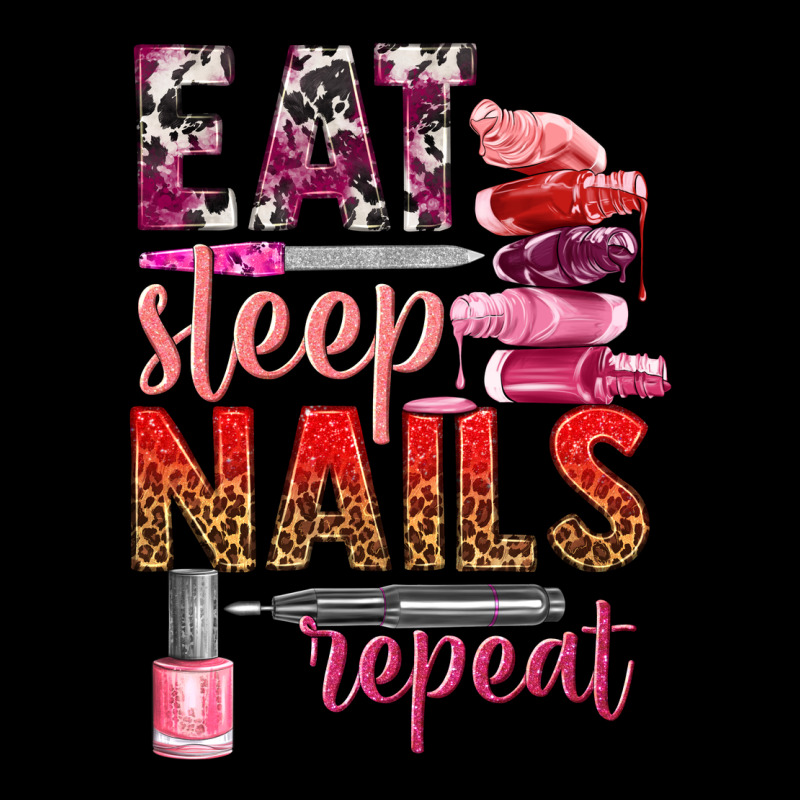 Eat Sleep Nails Repeat Bbs Premium Tee by BundleAndBundleShop | Teevron