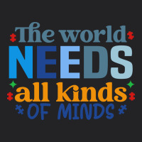 The World Needs All Kinds Of Minds Vintage Tee | Teevron