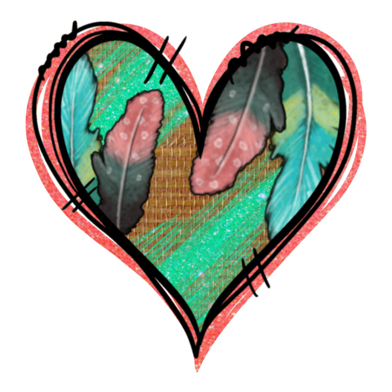 Feather Heart Classic Tee by Jasminsmagicworld | Teevron