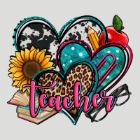 Teacher Hearts Zipper Hoodie | Teevron