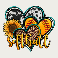 Softball Hearts Zipper Hoodie | Teevron