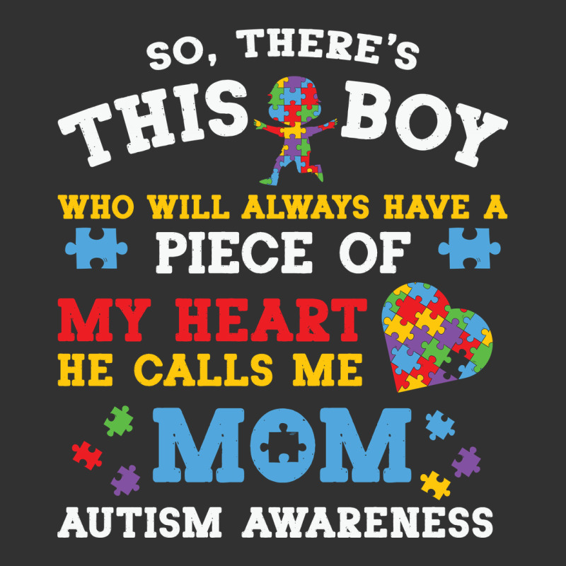 Lil Autism Mom Urban Heavy Tee by CowhideDigitalArt | Teevron