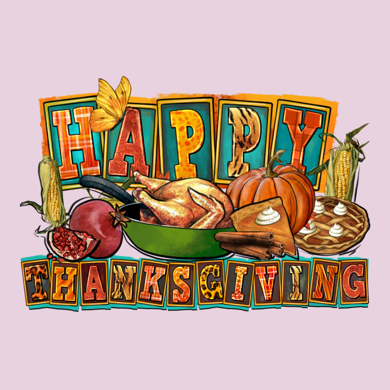 Happy Thanksgiving Ladies Tee by FaDigitalArtStudio | Teevron
