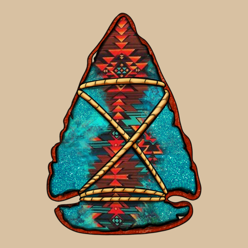 Turquoise Glitter Aztec Arrowhead Heavyweight Hoodie by Jasminsmagicworld | Teevron