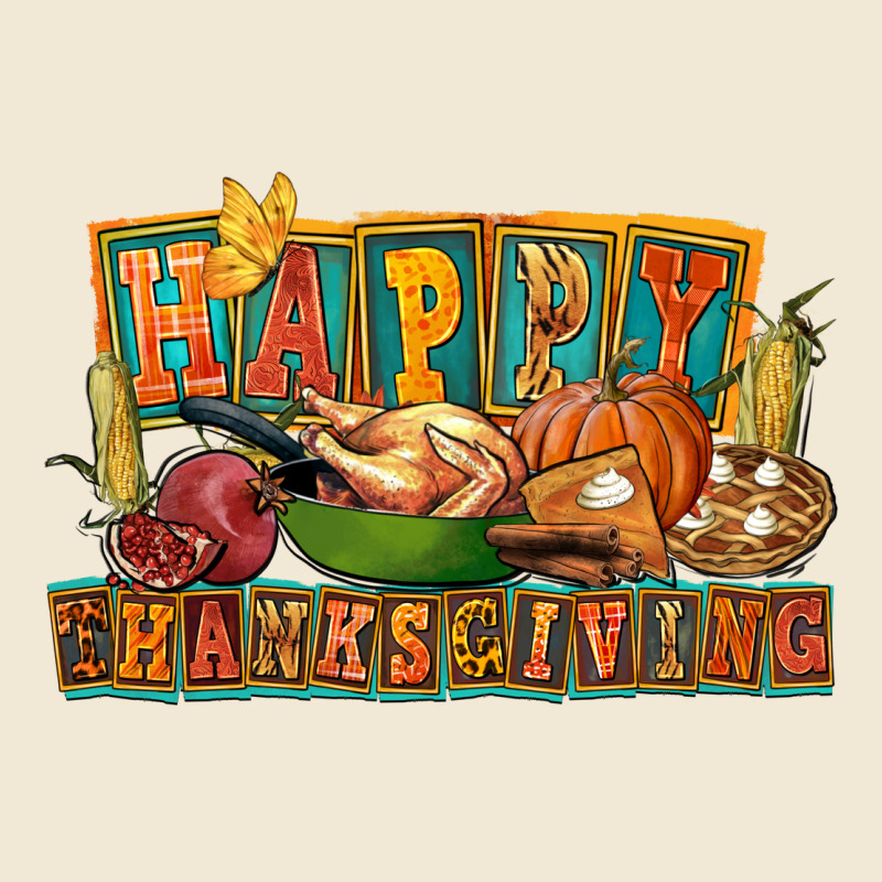 Happy Thanksgiving Ladies Tee by FaDigitalArtStudio | Teevron