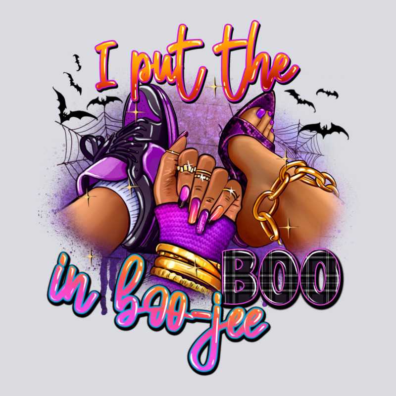 I Put The Boo In Boo-jee Sneaker And Heel Zipper Hoodie by RanaPortraitStore | Teevron