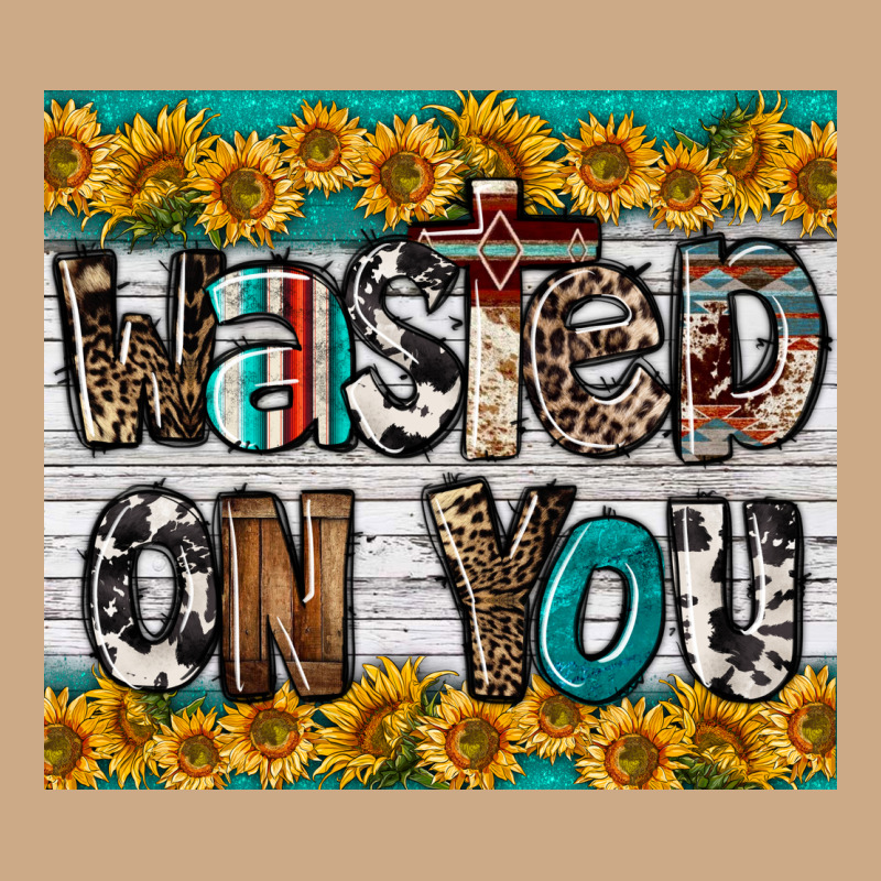 Western Wasted On You Vintage Hoodie by LillyAllenDesigns | Teevron