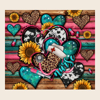 Nurse Hearts Zipper Hoodie | Teevron