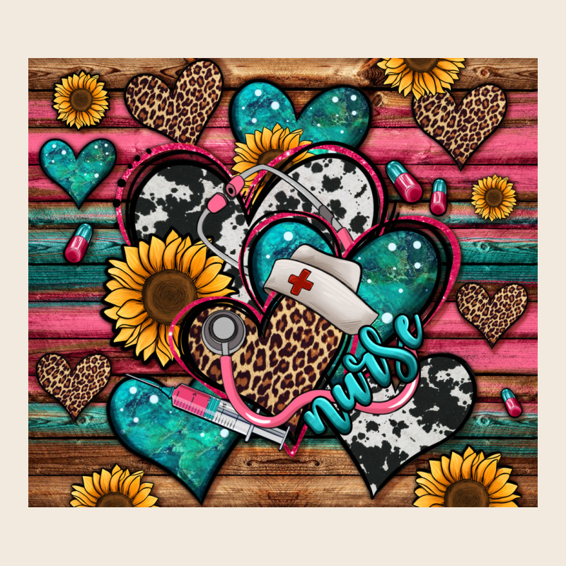 Nurse Hearts Zipper Hoodie by Jasminsmagicworld | Teevron