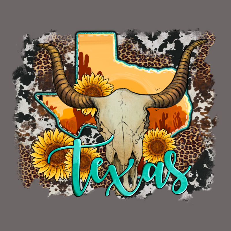 Western Texas  And Cowhide With Sunflower Classic Tee by Artiststas | Teevron
