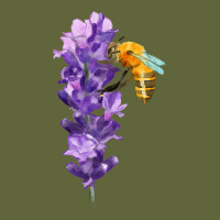 Honey Bee With Lavender Fa Element Classic Tee | Teevron