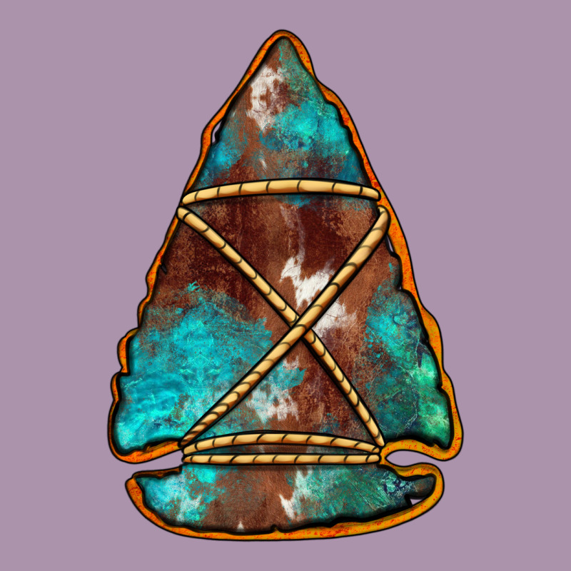 Turquoise Cowhide Arrowhead Heavyweight Hoodie by Jasminsmagicworld | Teevron