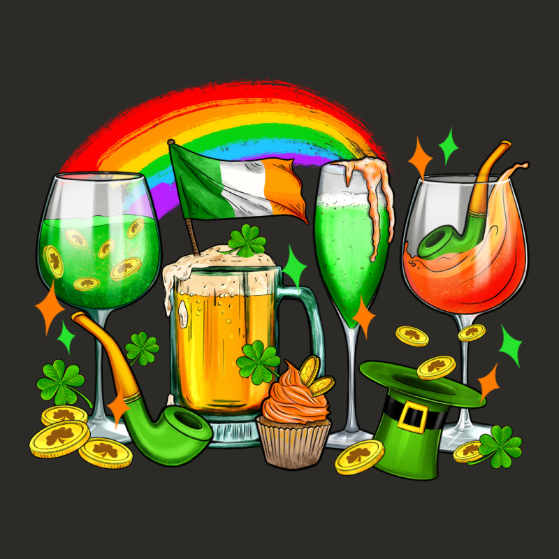 Wine Glasses St. Patricks Heavy Core Tee by OliviaCreatesArt | Teevron