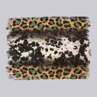 Leopard Cowhide Pattern Background Heavyweight Sweatshirt | Teevron